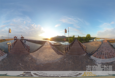 VR360全景视频拍摄-印尼美娜多的日出横屏